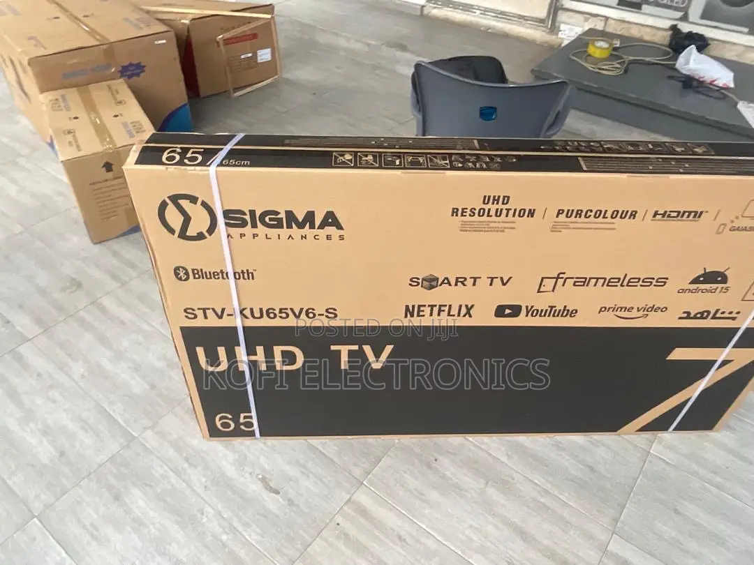 Sigma 65” Prestige Uhd Smart Television With Elite Visual Precision