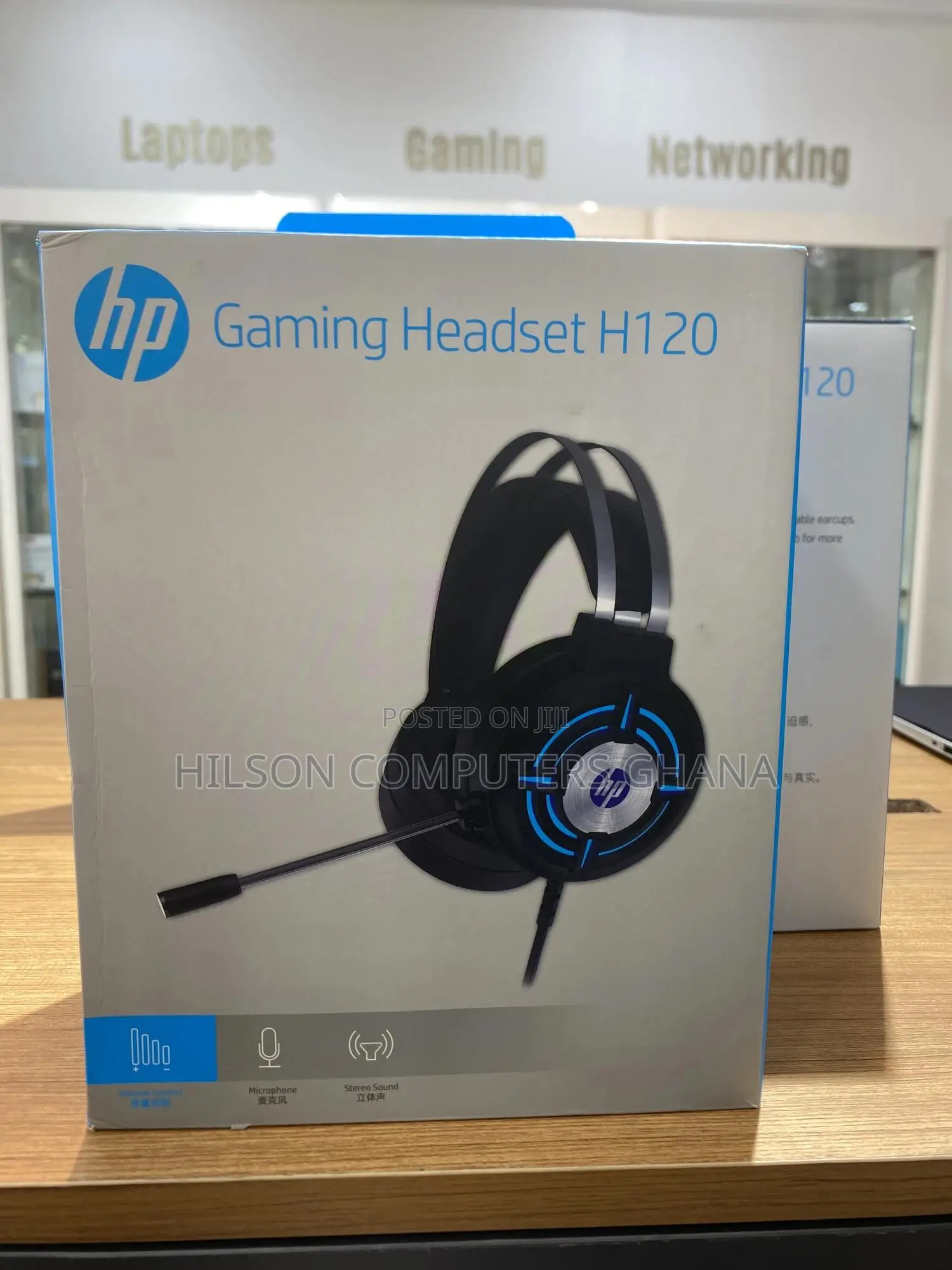 Hp H120g Gaming Headset – Black