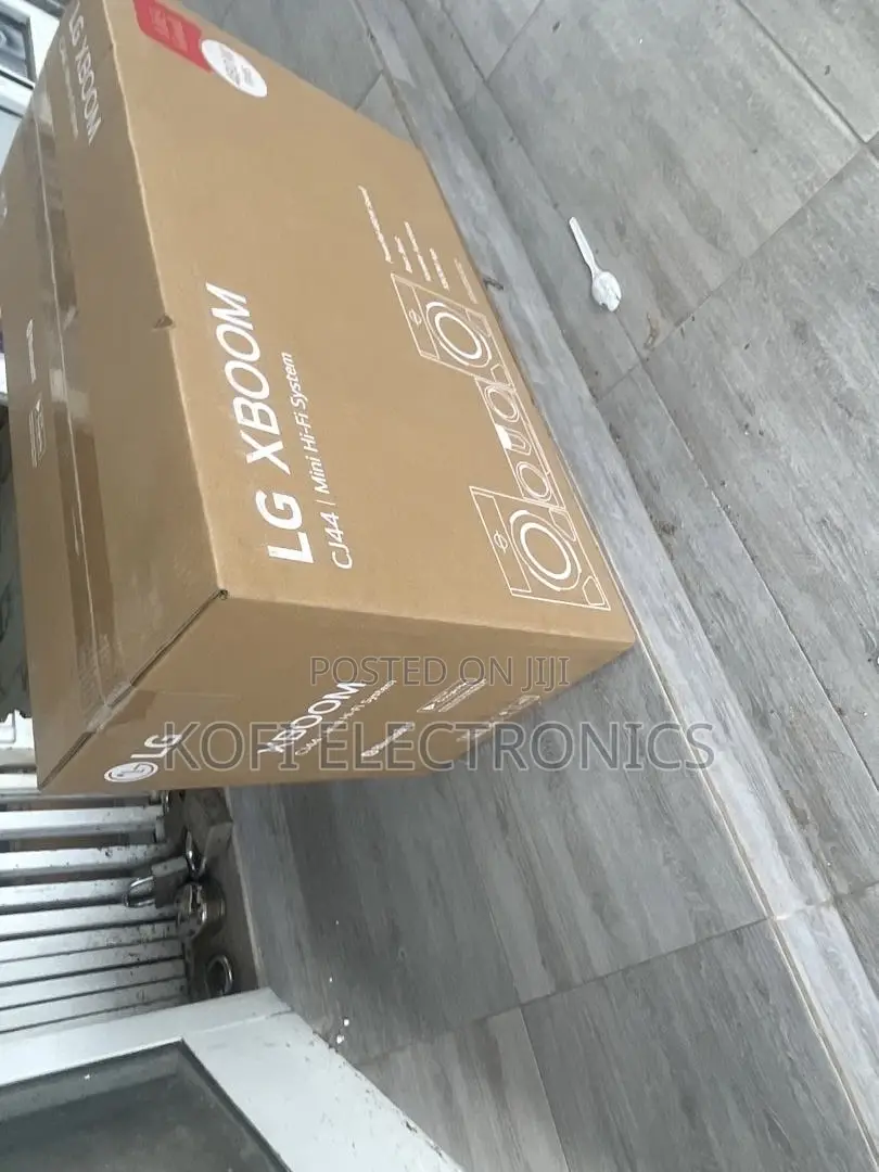 Lg Xboom Cj44 Dual Speaker Mini Hi-Fi Audio Setup
