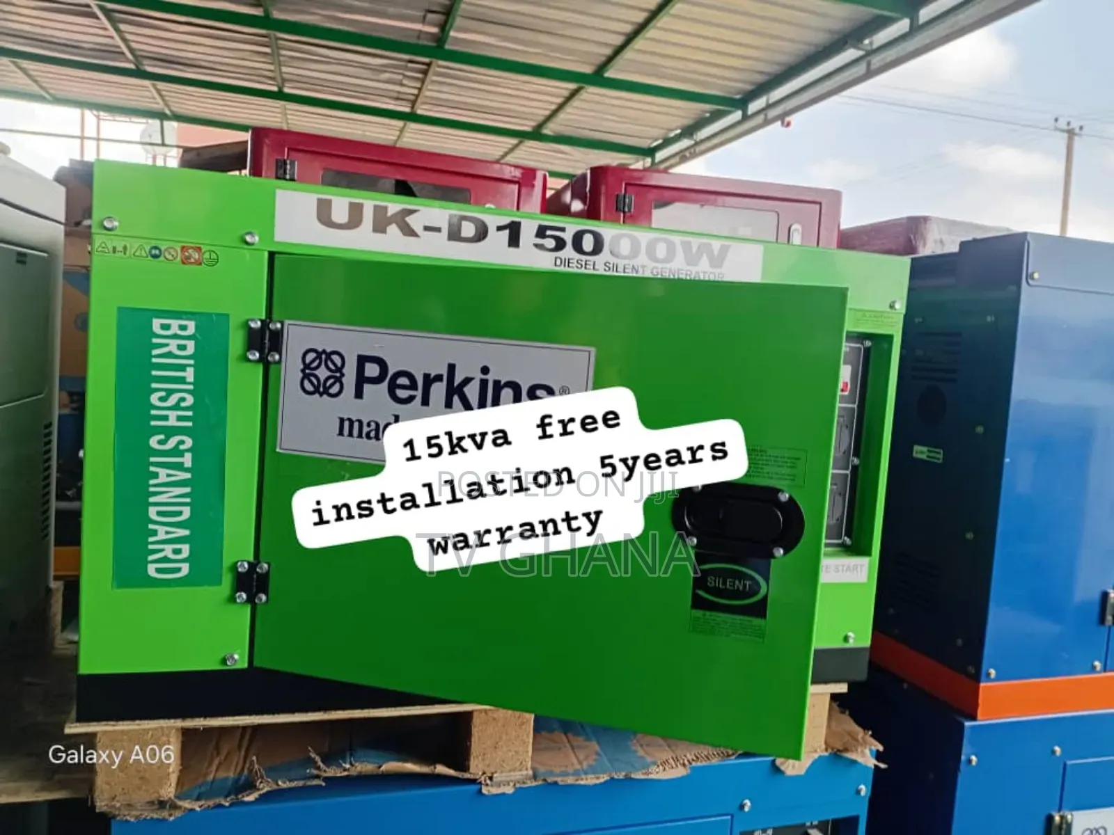 Perkins Diesel Generator – Pure Power, Low Noise