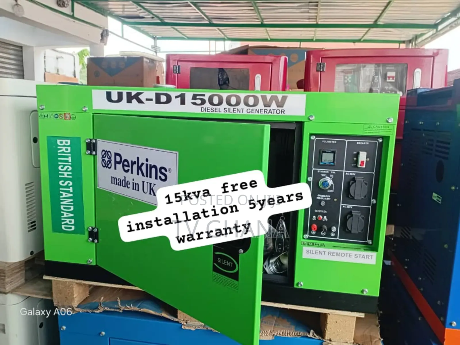 Perkins Diesel Generator – Pure Power, Low Noise
