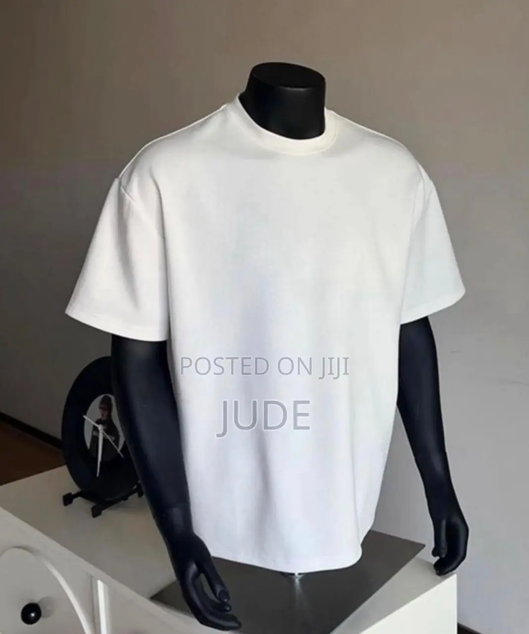 Thick Plain White T-Shirt