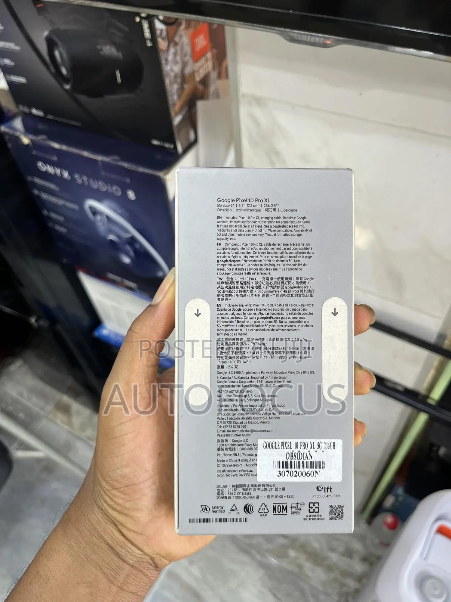 New Google Pixel 10 Pro XL 256 GB Black