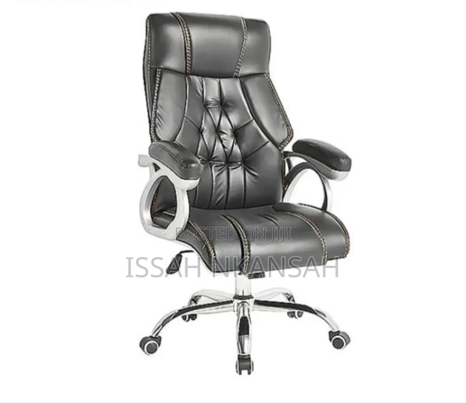 Ergonomic Leather Office Chair
