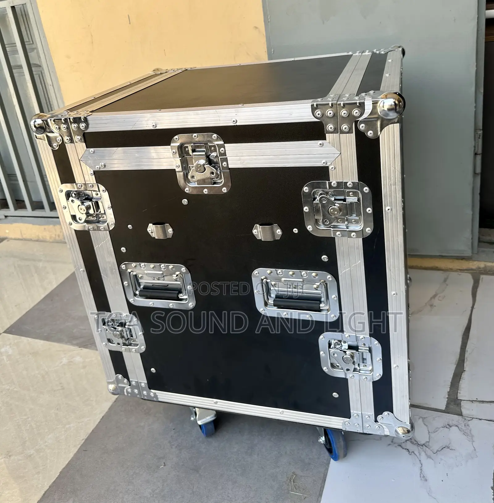 14u Dj Amplifier Rack With Mixer Rack