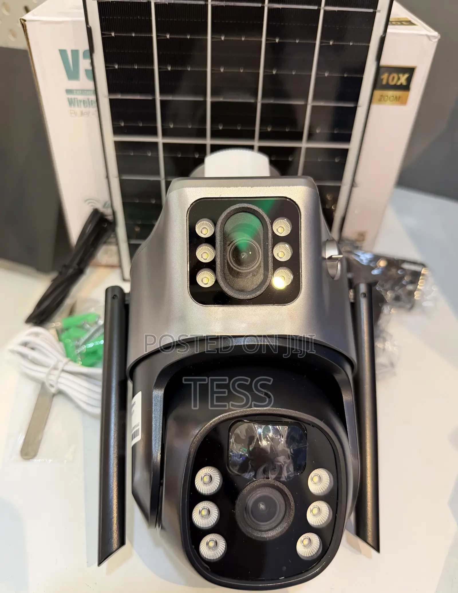 Solar Camera 4g Universal Sim Dual Lens 6mp Full Color