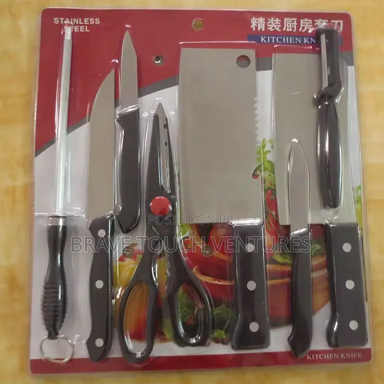 Kitchen Knife and Scissors Set