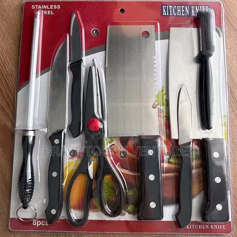 Kitchen Knife and Scissors Set