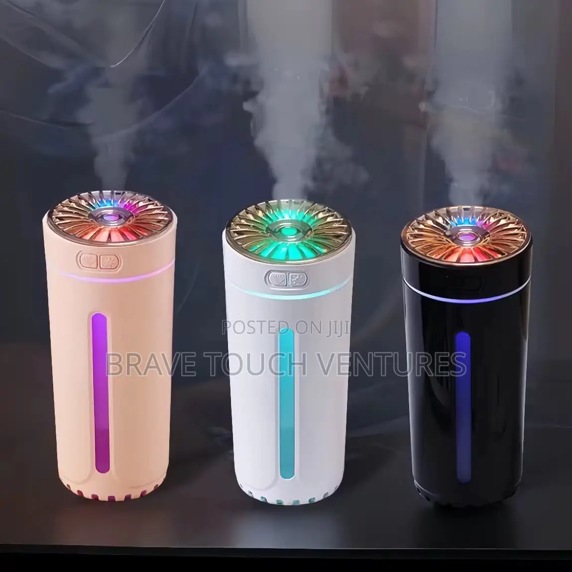 300ml Rechargeable Ultrasonic Humidifier Diffuser Air Freshener Mist