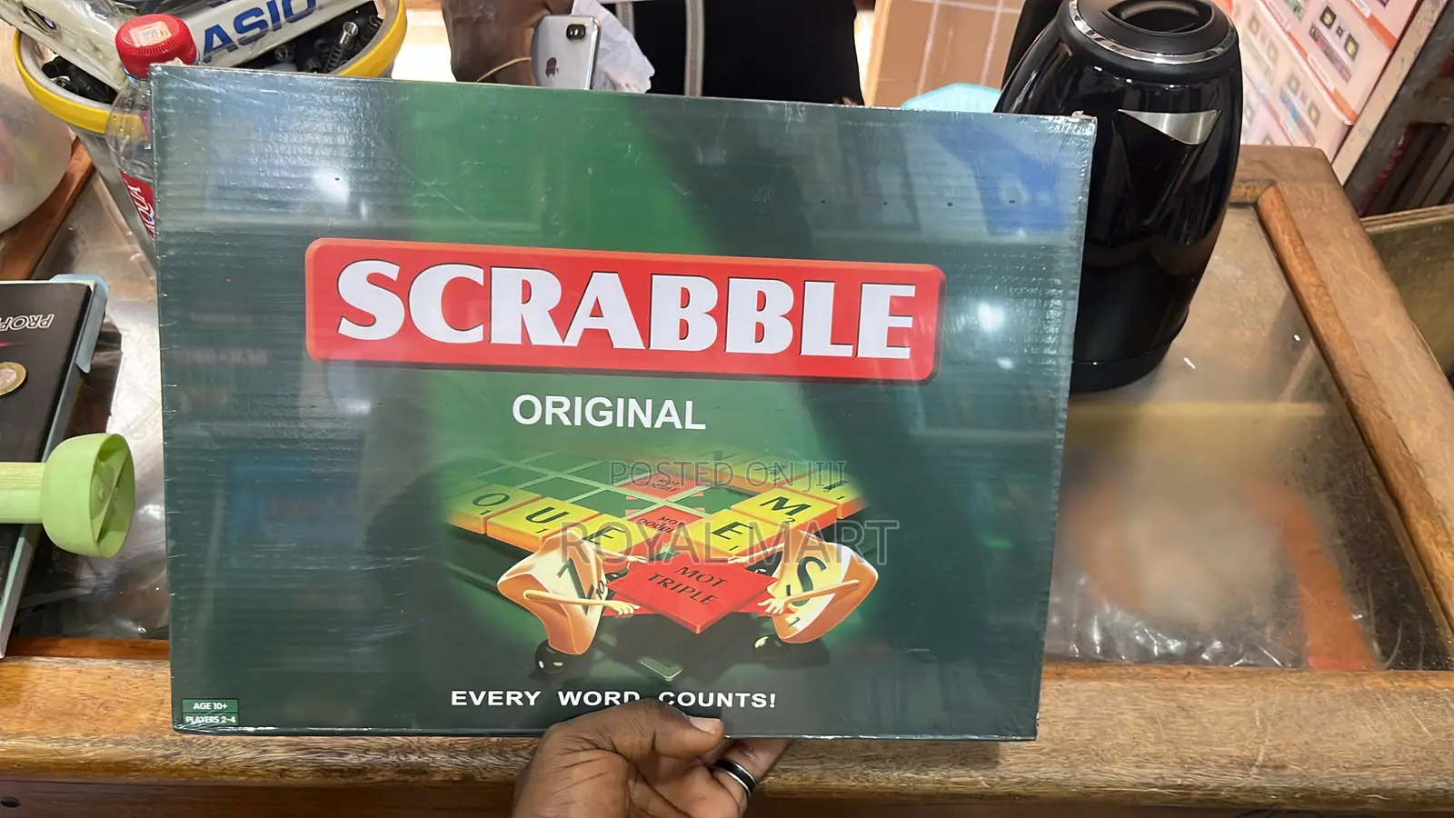 Scrabble, Monopoly, Uno and Jenga Game