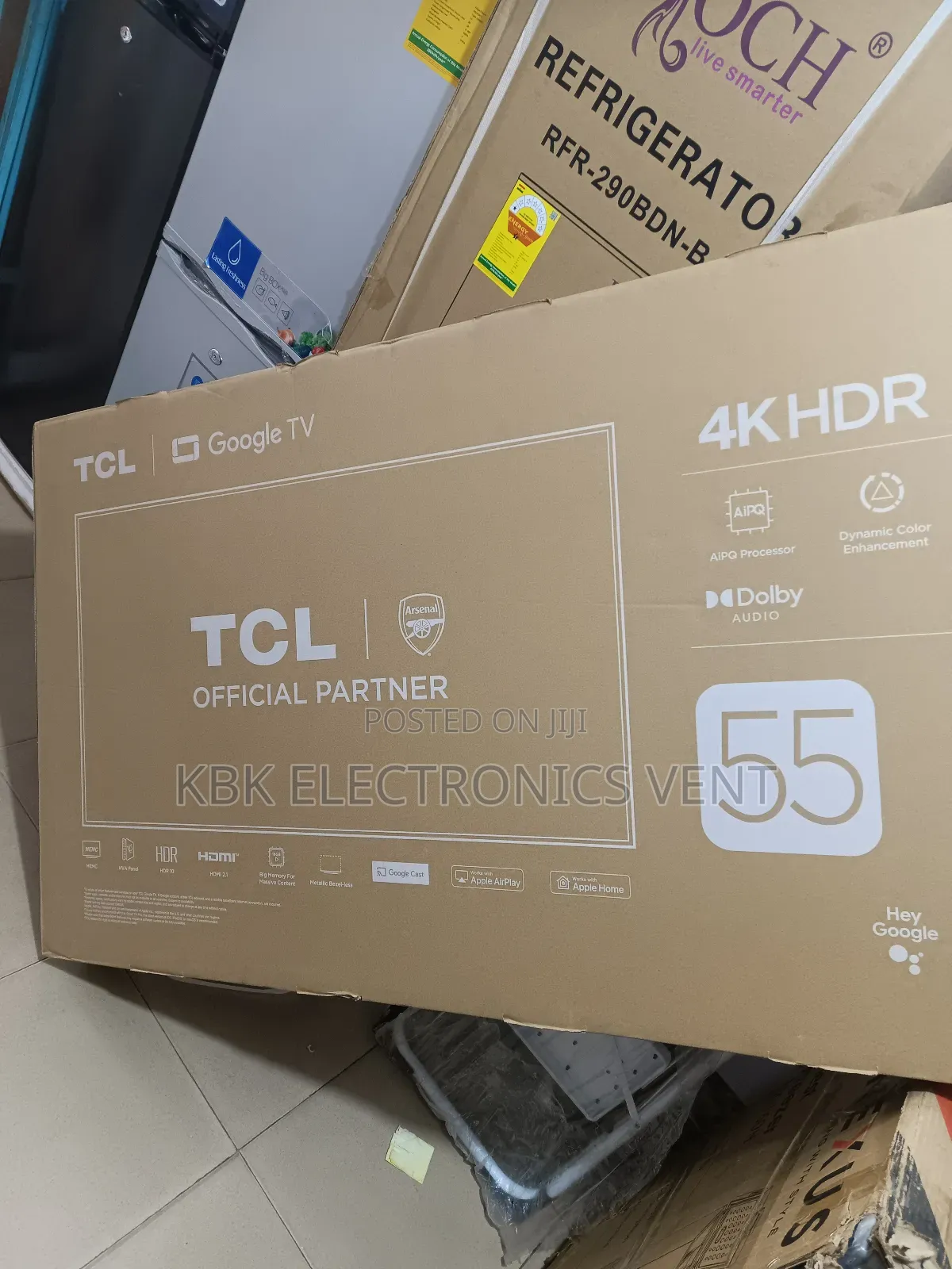 Black Friday Deal TCL 55"(55p6l) Smart HDR Uhd Satellite Led Tv