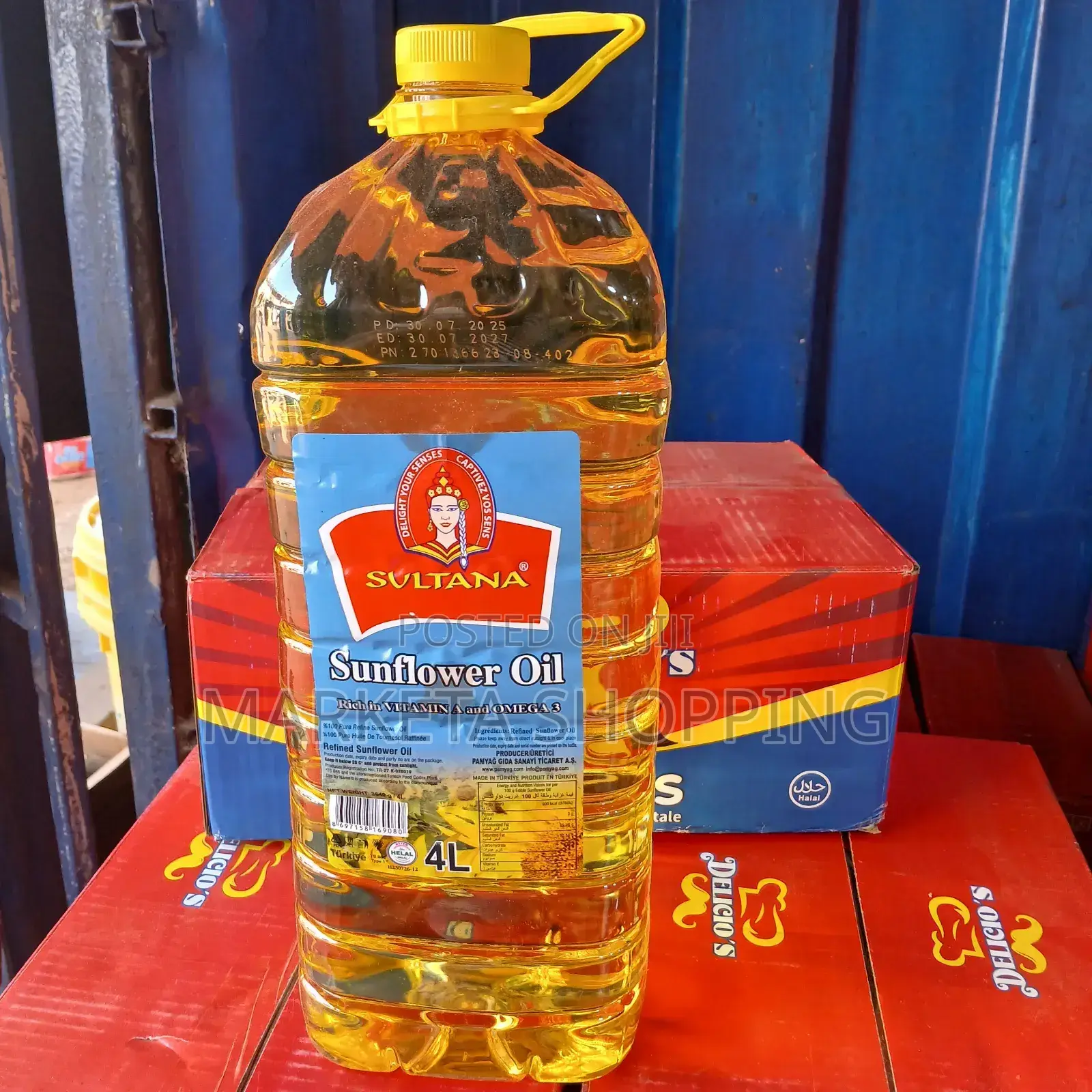Sultana Sunflower Oil 4l