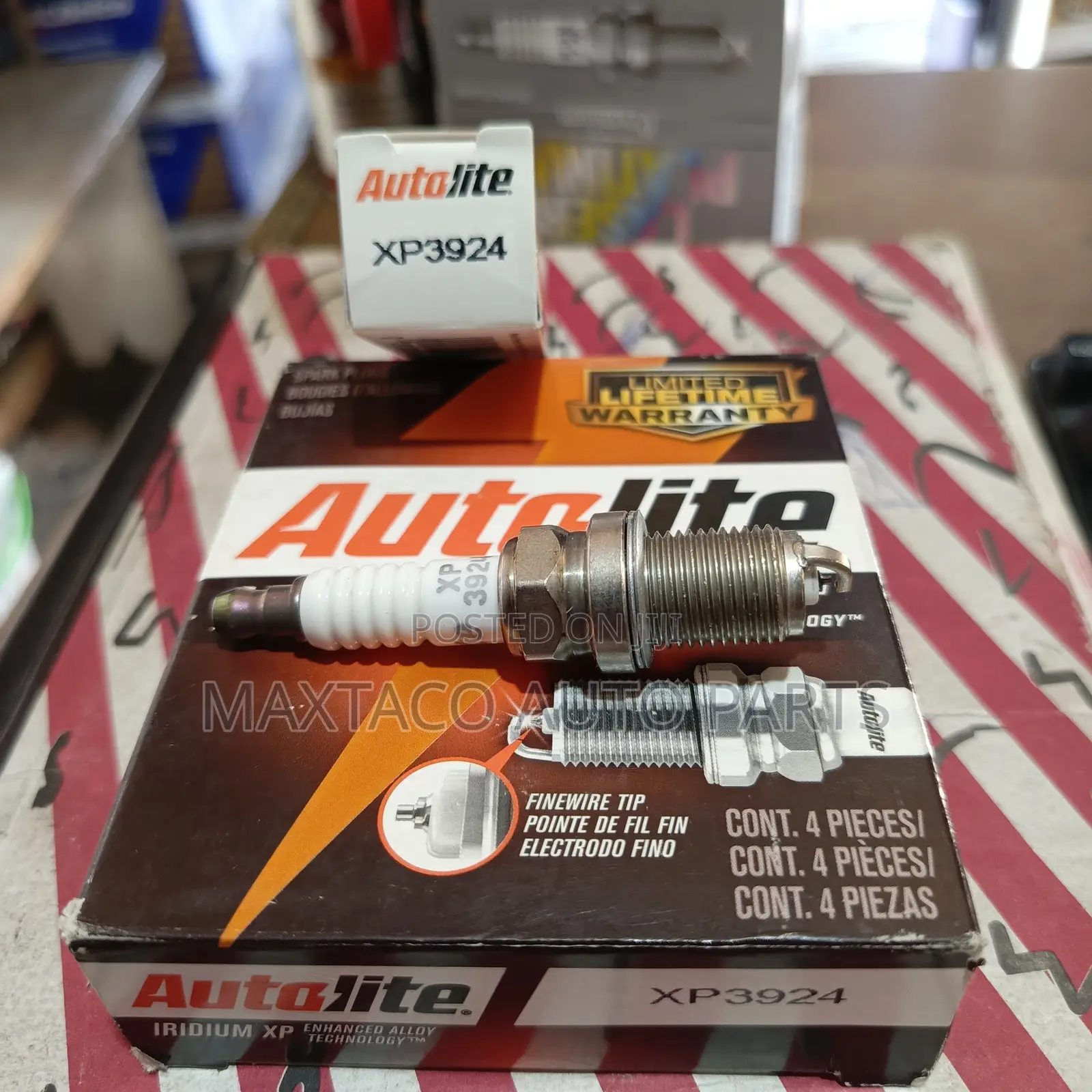 Autolite Xp3924 Iridium Xp Spark Plugs for Hyundai 1996-2010