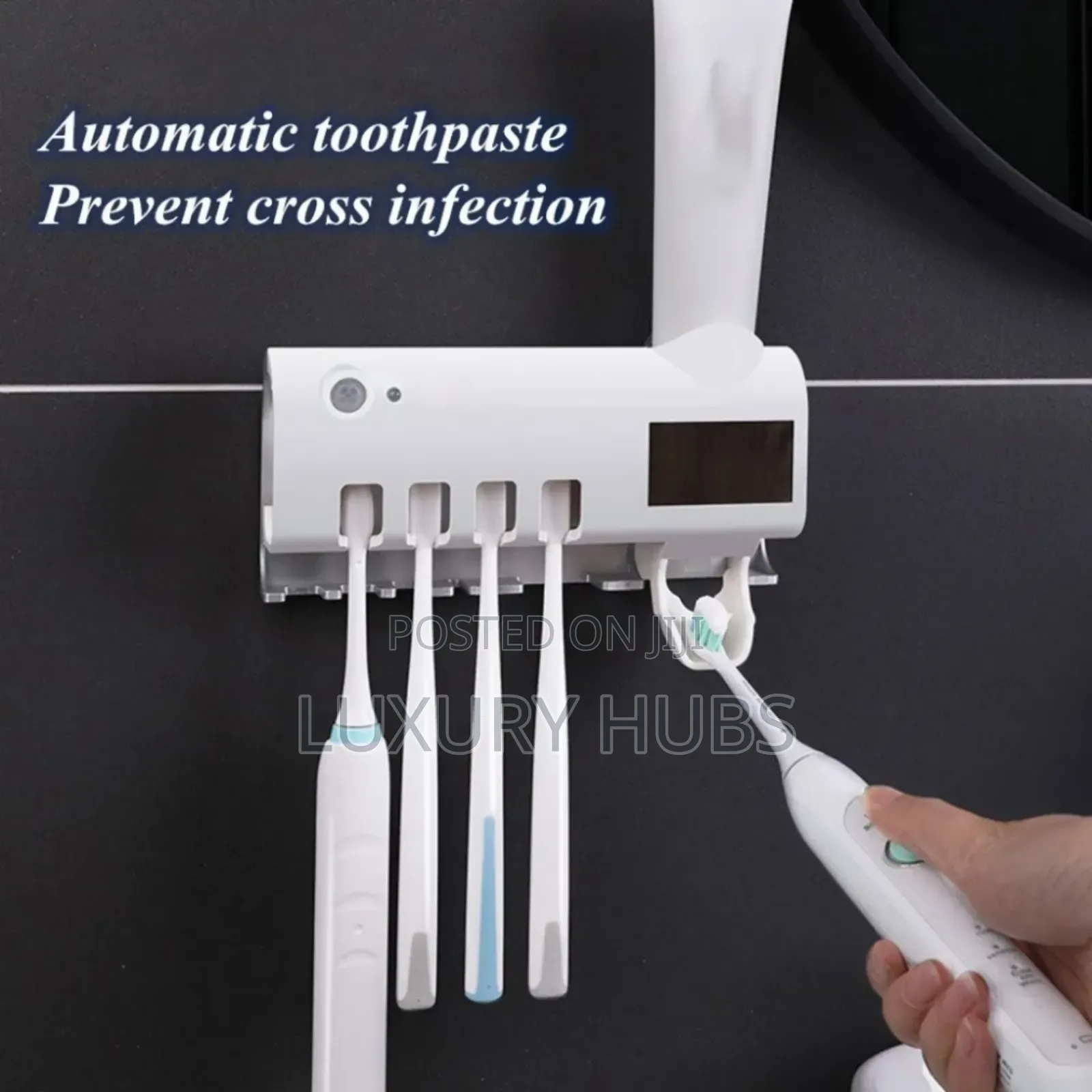 Protective Toothbrush Dispenser Holder