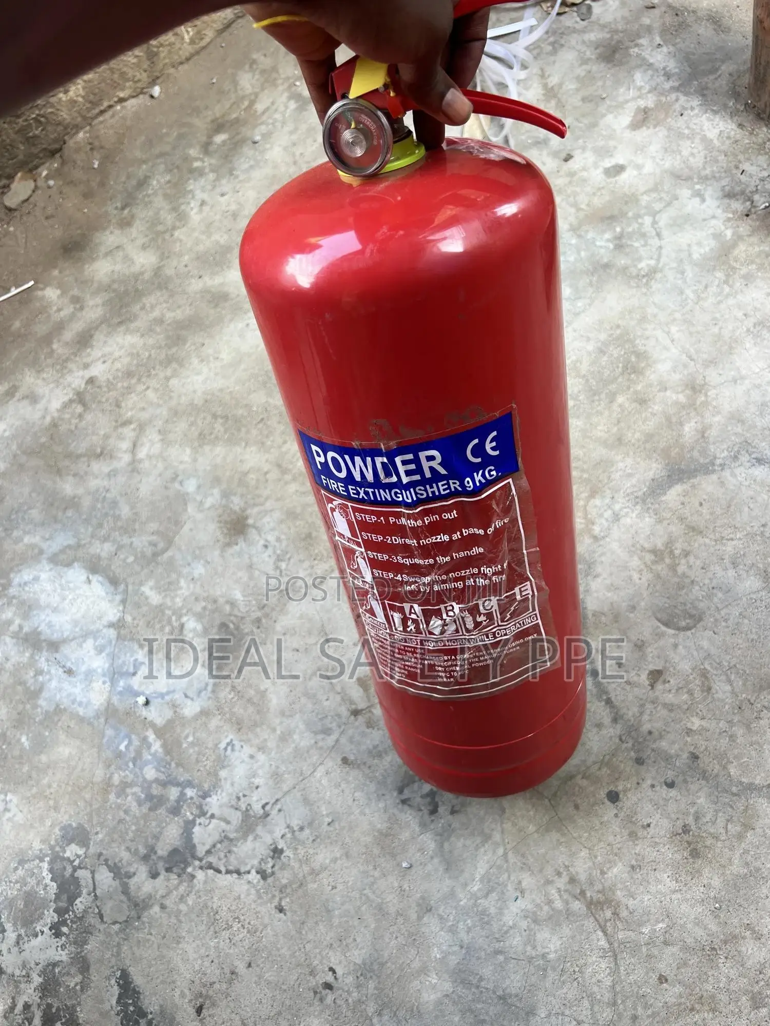 Dry Powder Fire Extinguisher (9kg)