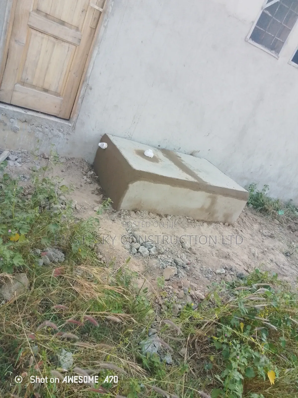 Soak Away With Bio Digester Toilet