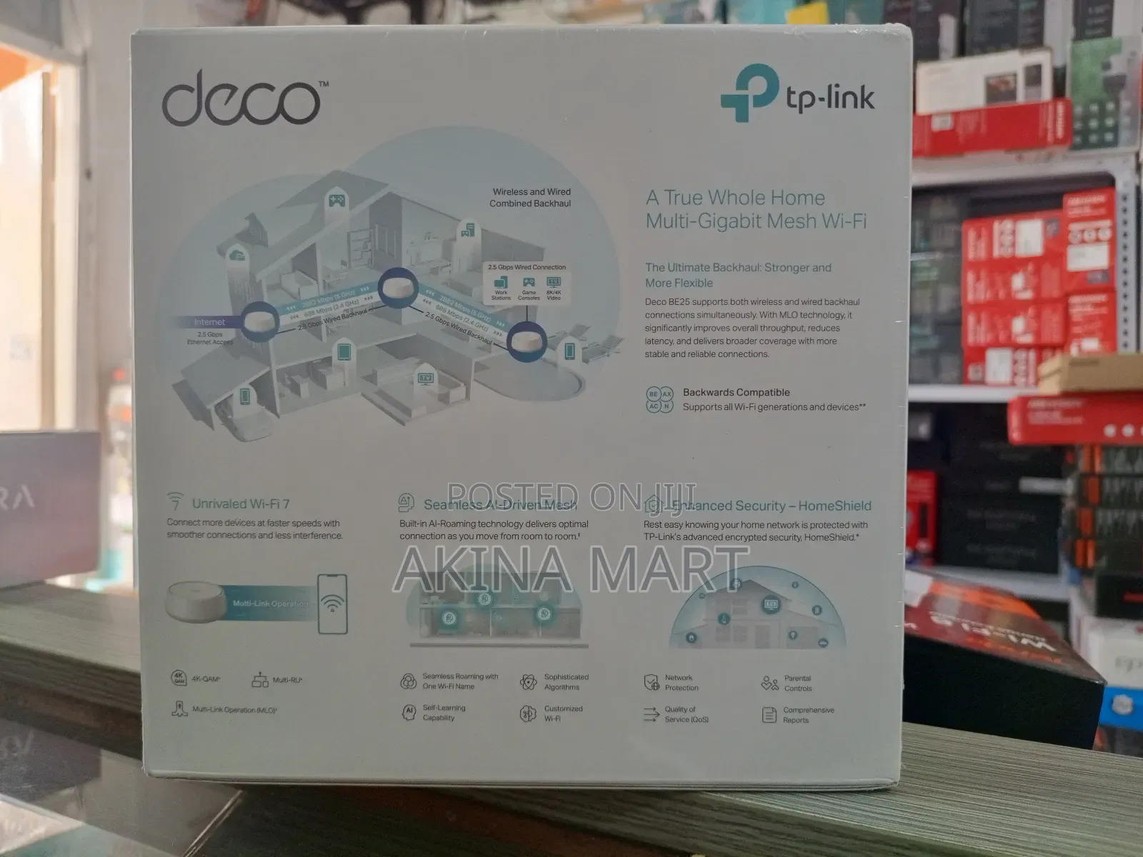 Tp Link Deco Be3600 Dual Band Whole Home Wifi 7 Mesh System