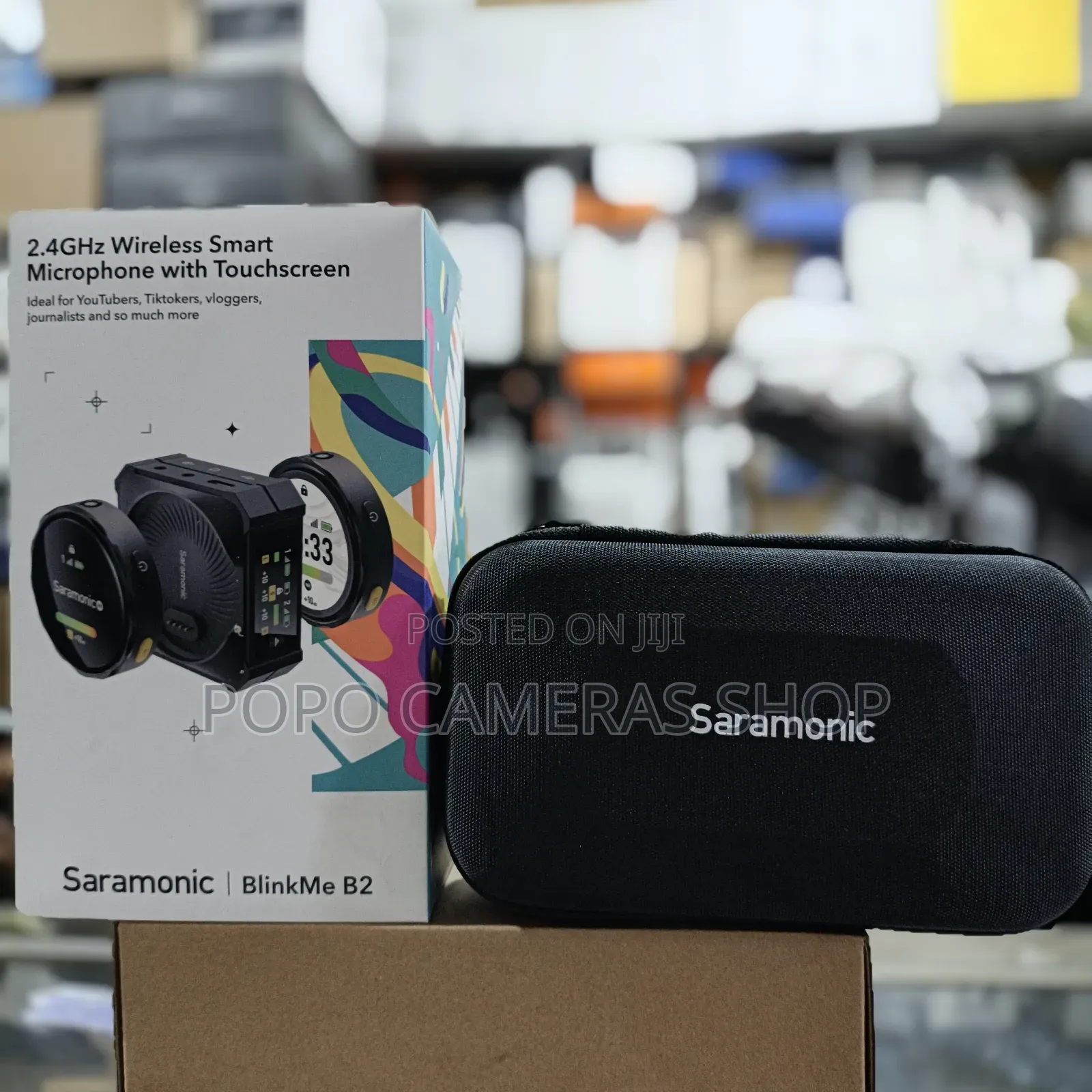 Saramonic Wireless Microphone With Touch Screen