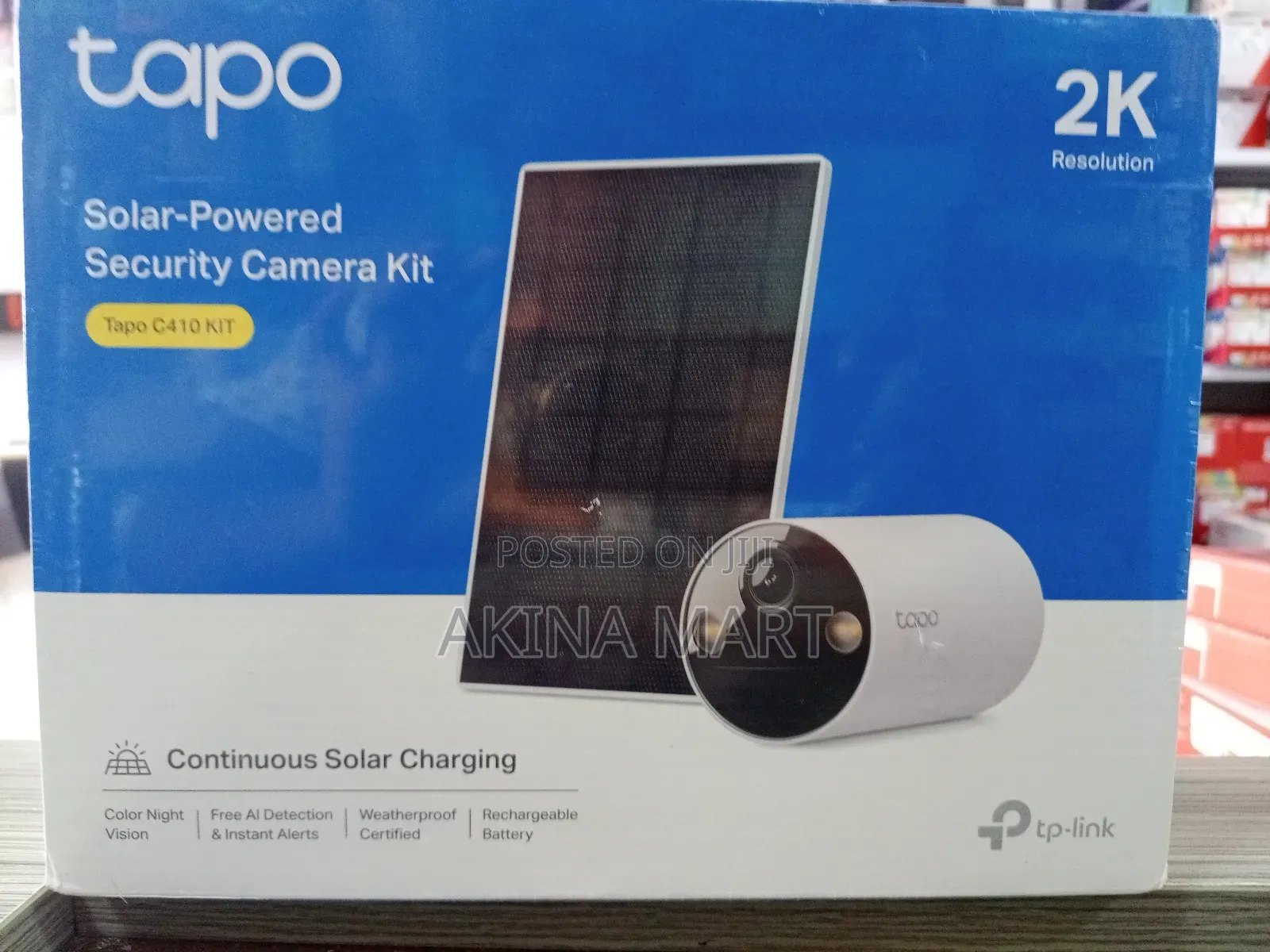 Tapo Powered Security Camera Kit C410