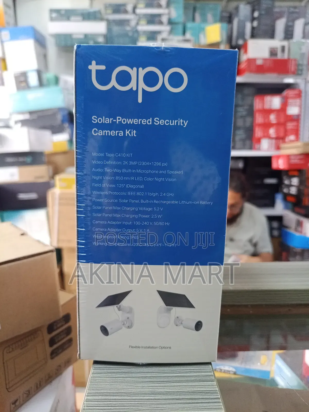 Tapo Powered Security Camera Kit C410