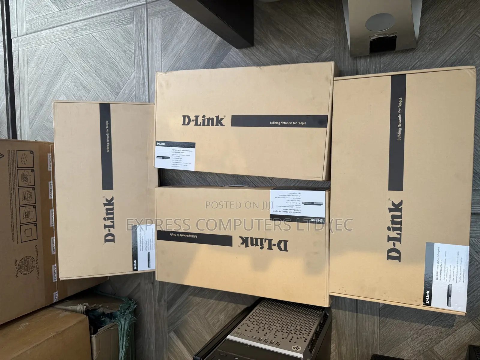 D-Link Gigabit Smart Managed Poe Switch 24 Port Poe From Uk