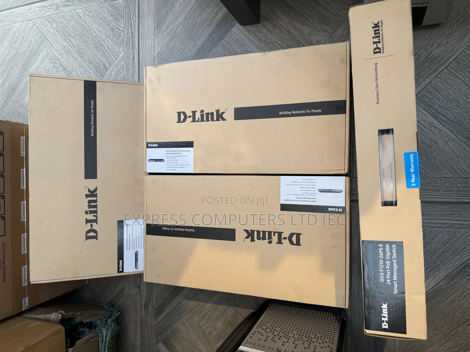 D-Link Gigabit Smart Managed Poe Switch 24 Port Poe From Uk