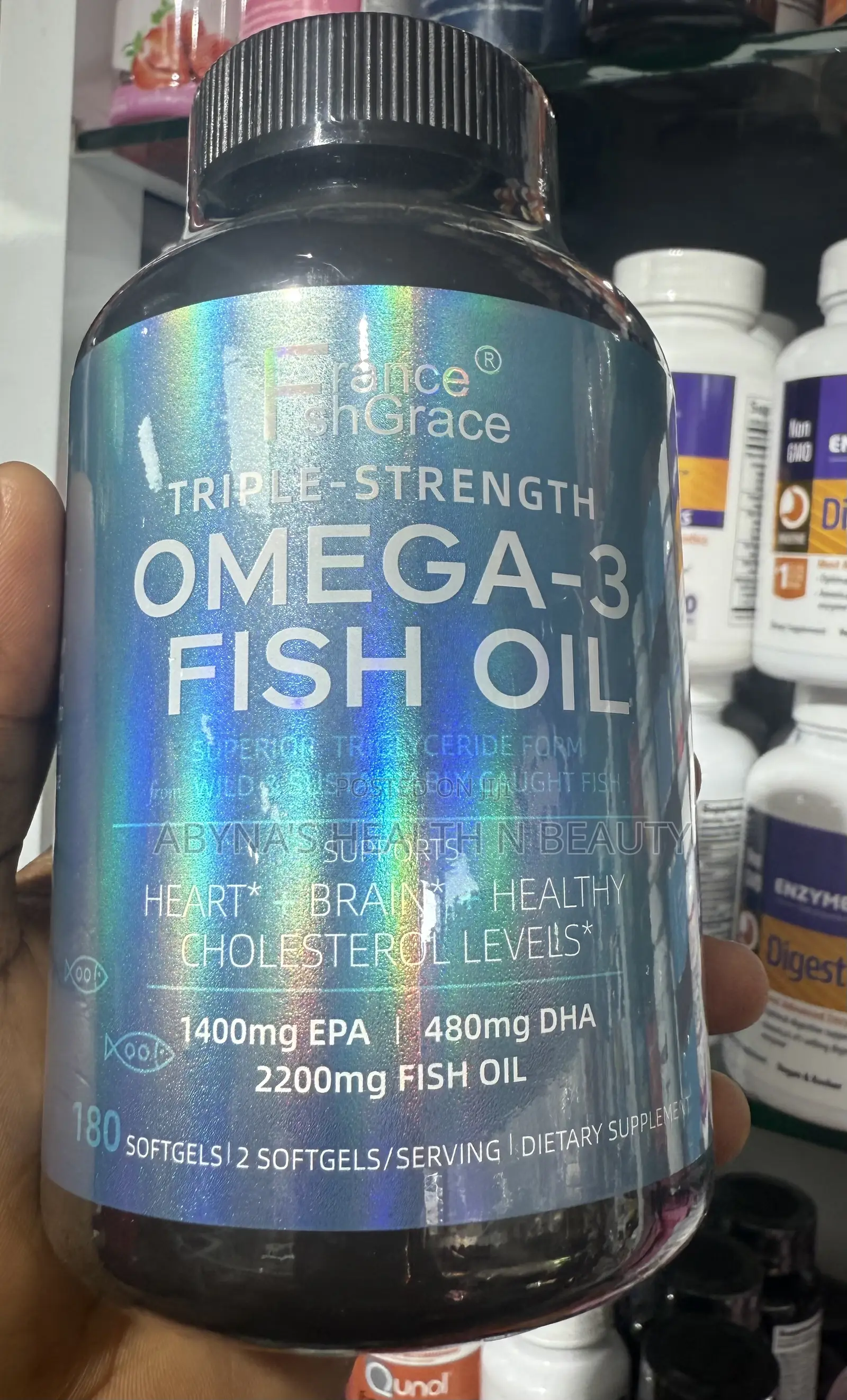 Omega 3 Fish Oil 180 Softgel