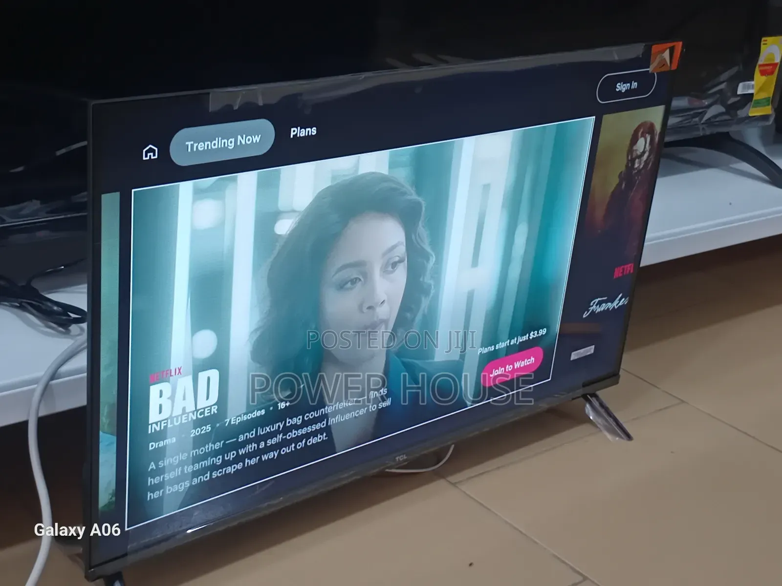 TCL 32" Frameless Smart Tv – Superb Picture Quality