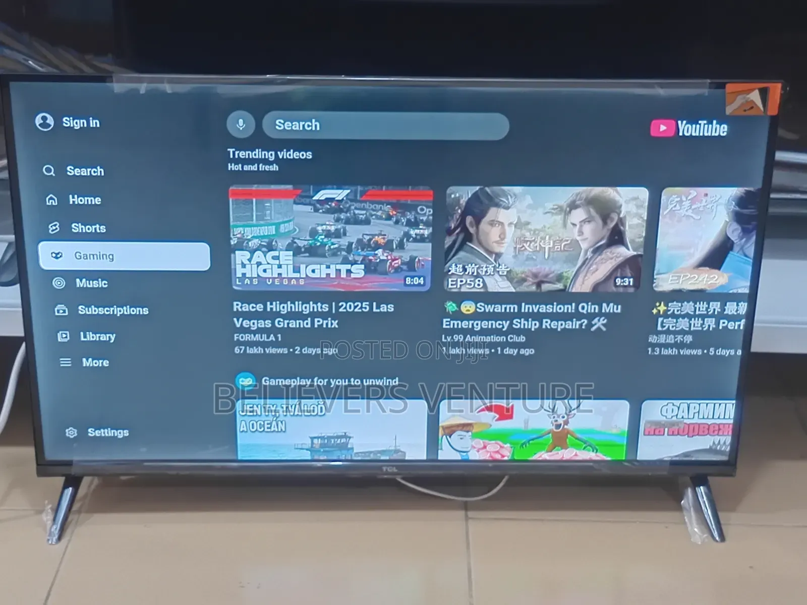 TCL 32-Inch Android Smart Tv – Compact Size, Smart Features