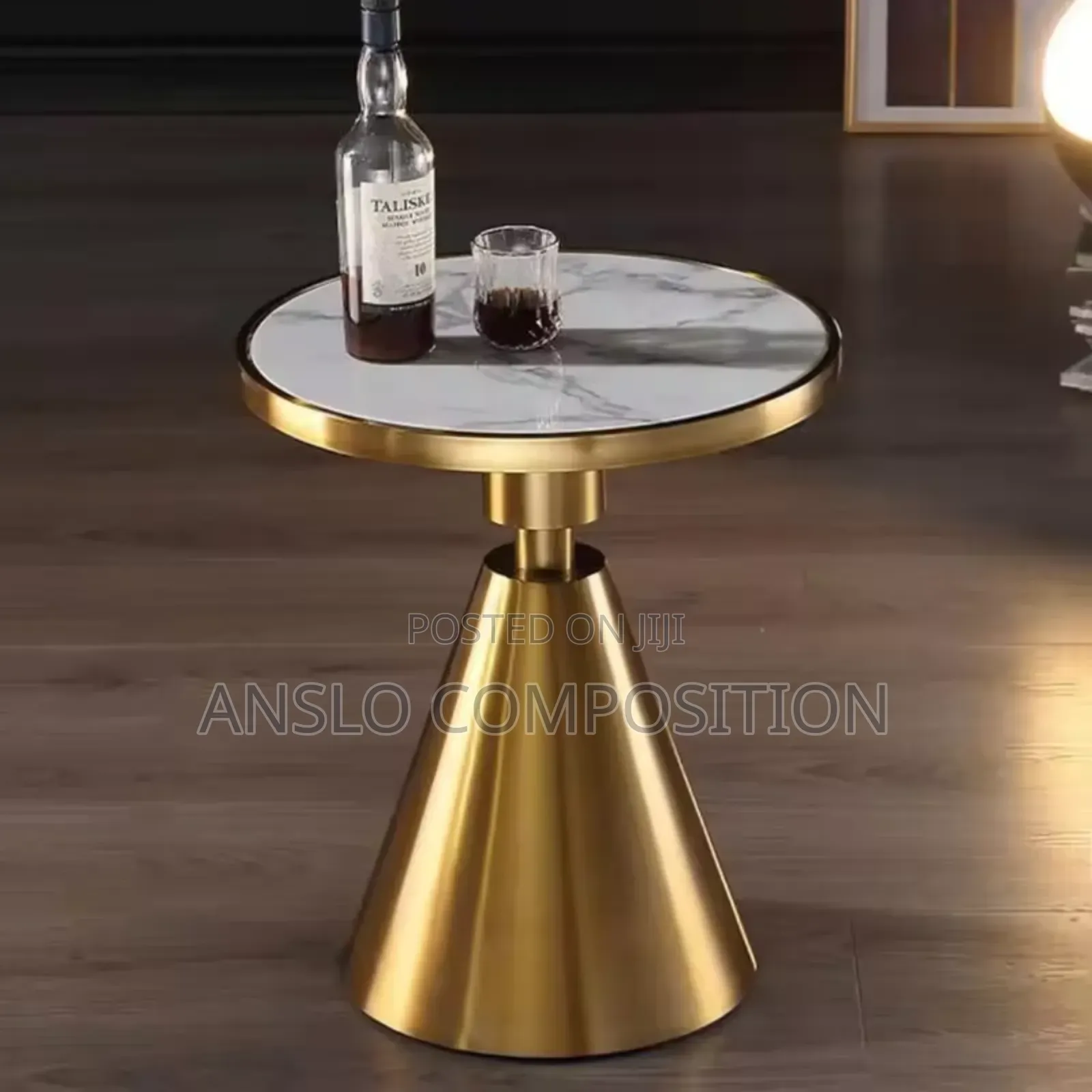 Xmas Golden Centre Table