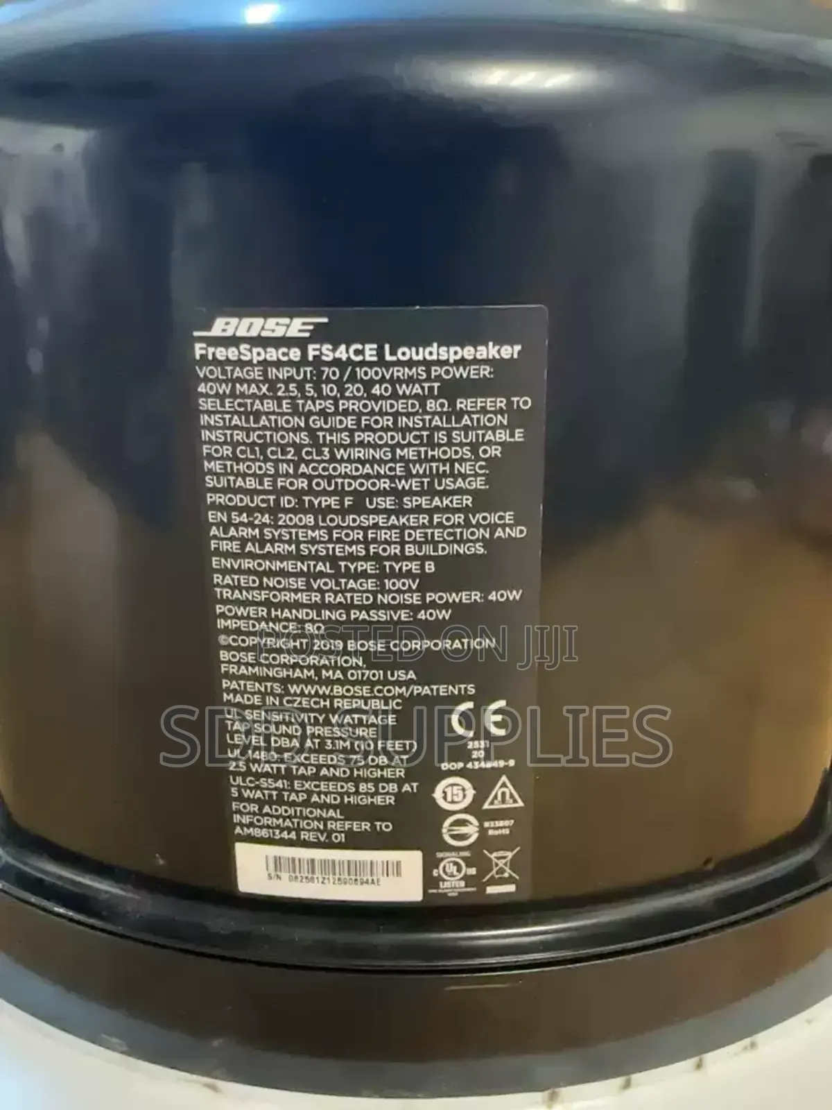 160 Watts Ceiling Speaker Bose Freespace Fs4ce