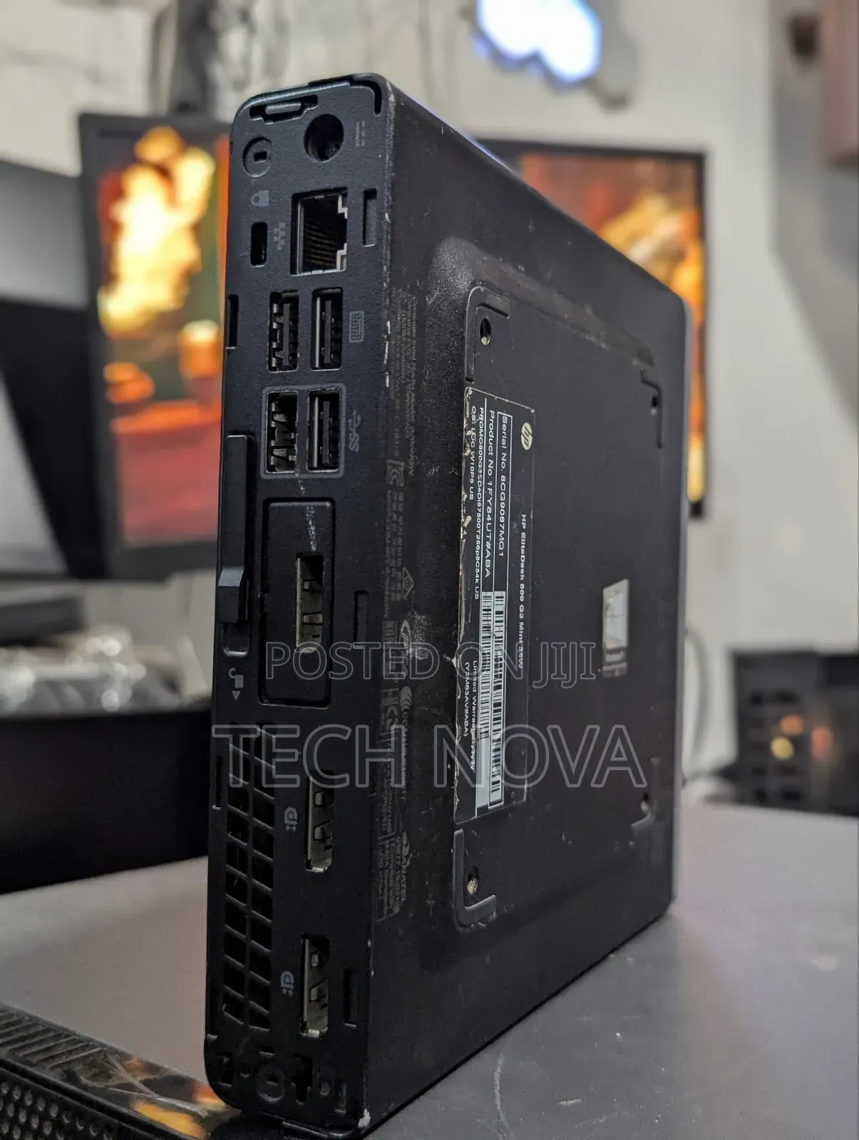 Desktop Computer HP EliteDesk 800 G3 8GB Intel Core I5 SSD 256GB