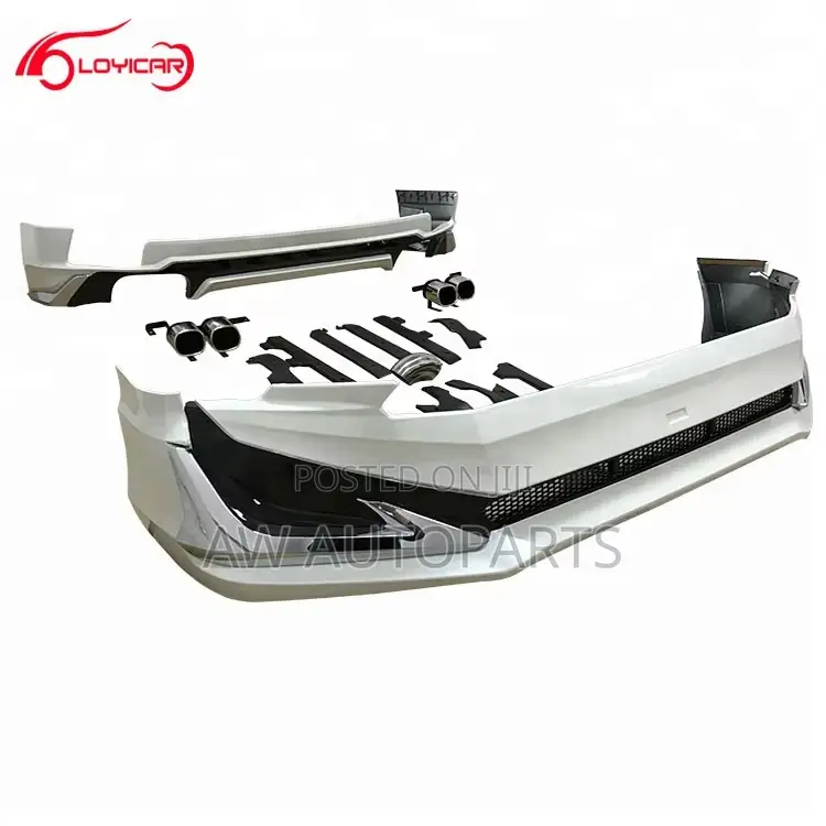 Toyota Landcruiser Prado 2018-2020 Front Bumper Lip\Spoiler
