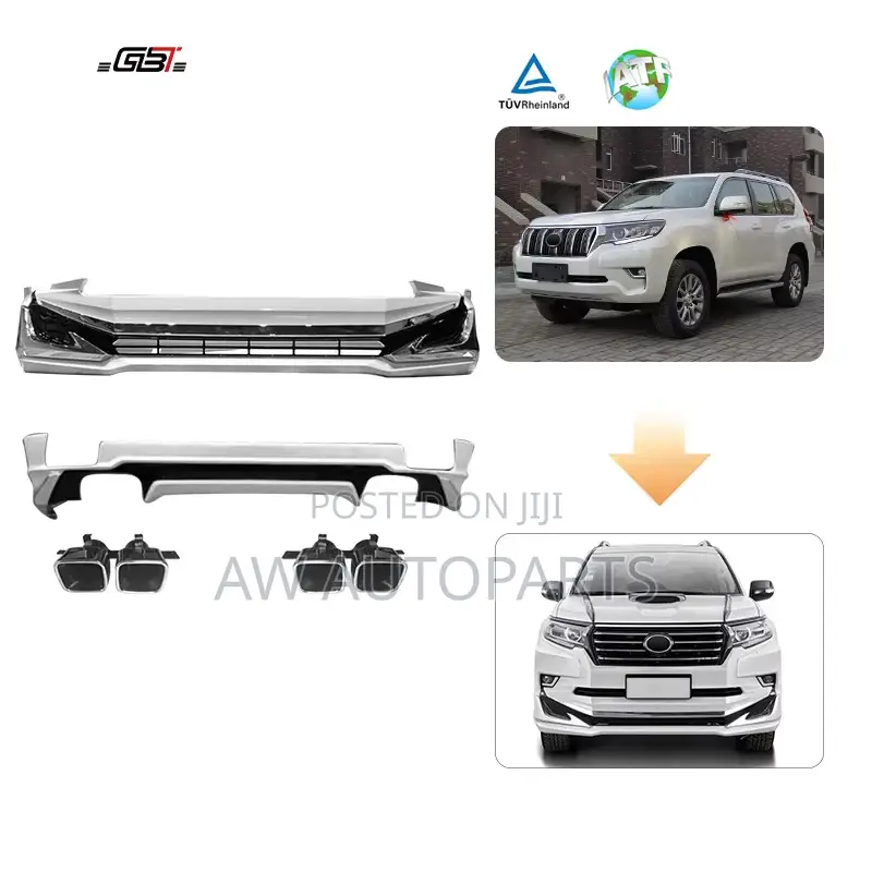 Toyota Landcruiser Prado 2018-2020 Front and Rear Bumper \Spoiler Led