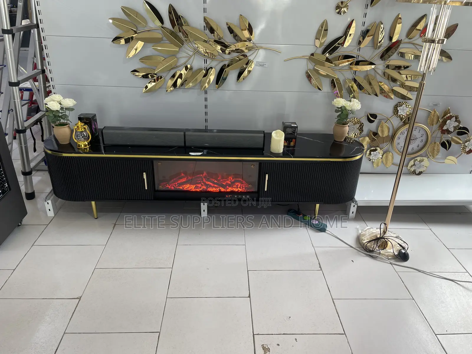 Tv Stand With Electric Fireplace