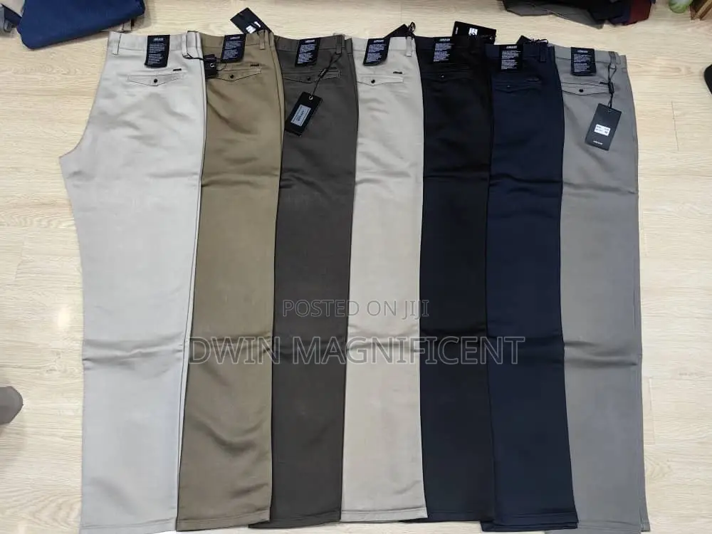 Men's Casual Chinos in Various Colors