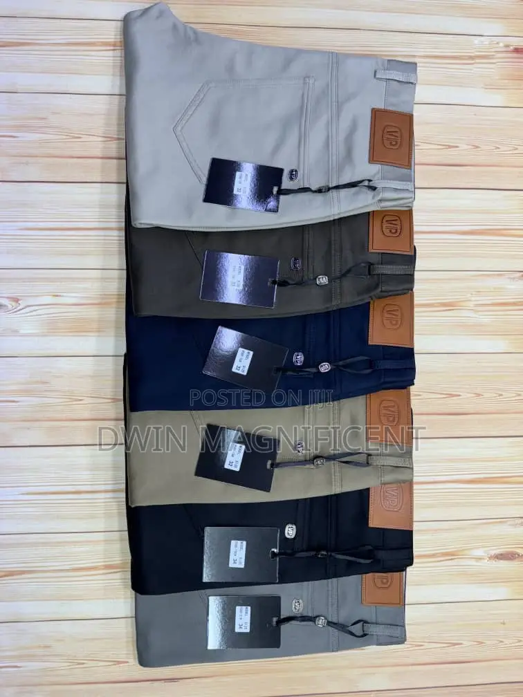 Men's Casual Chinos in Various Colors