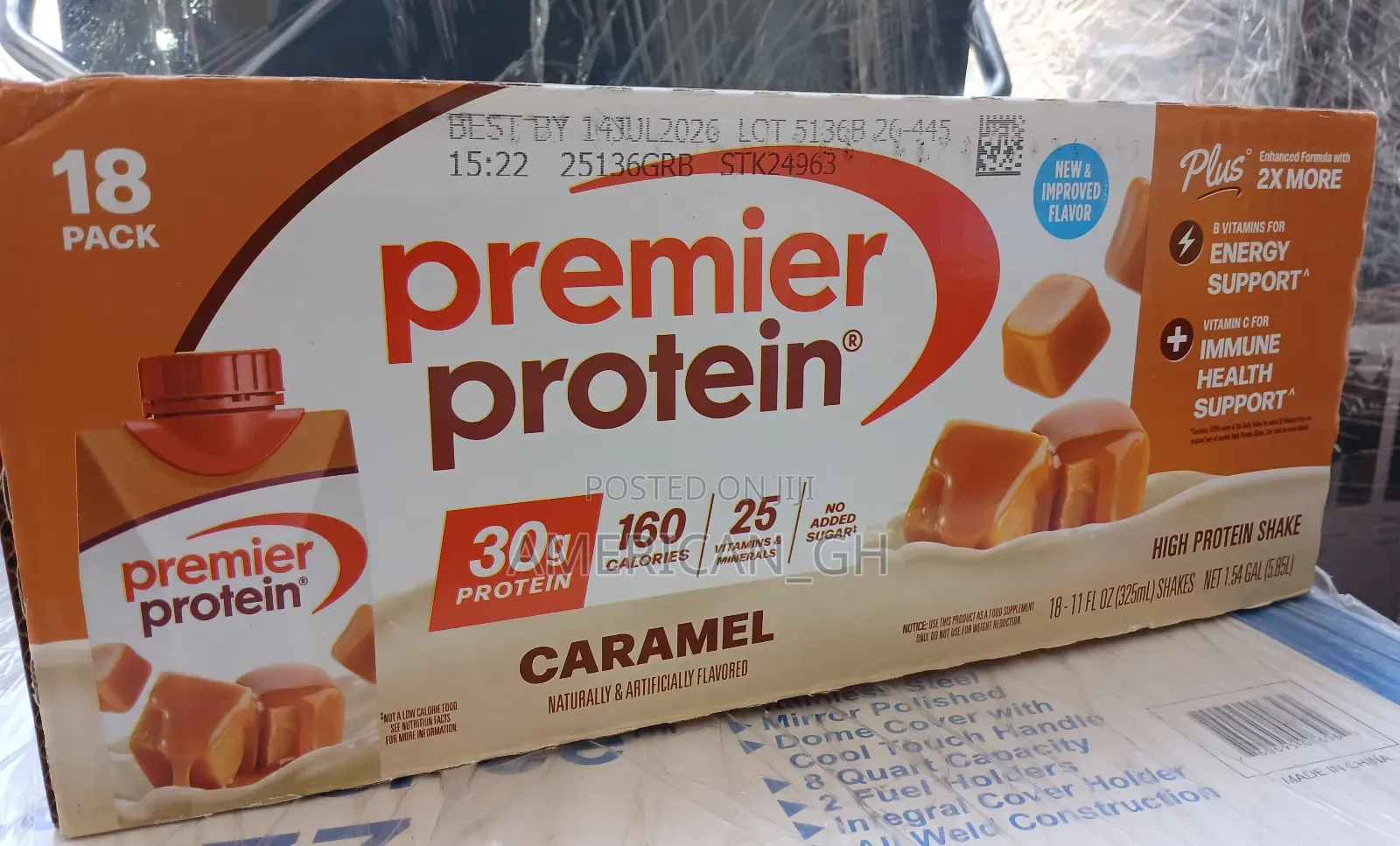Premier Protein, Caramel (18 Pack)