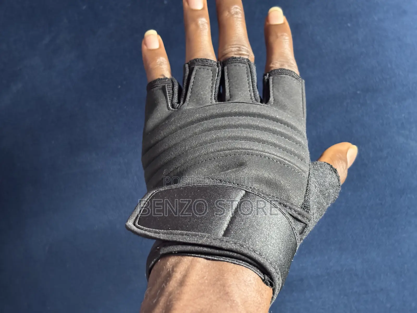 Leather Hand Gloves For Gym, Military And Motor Riding