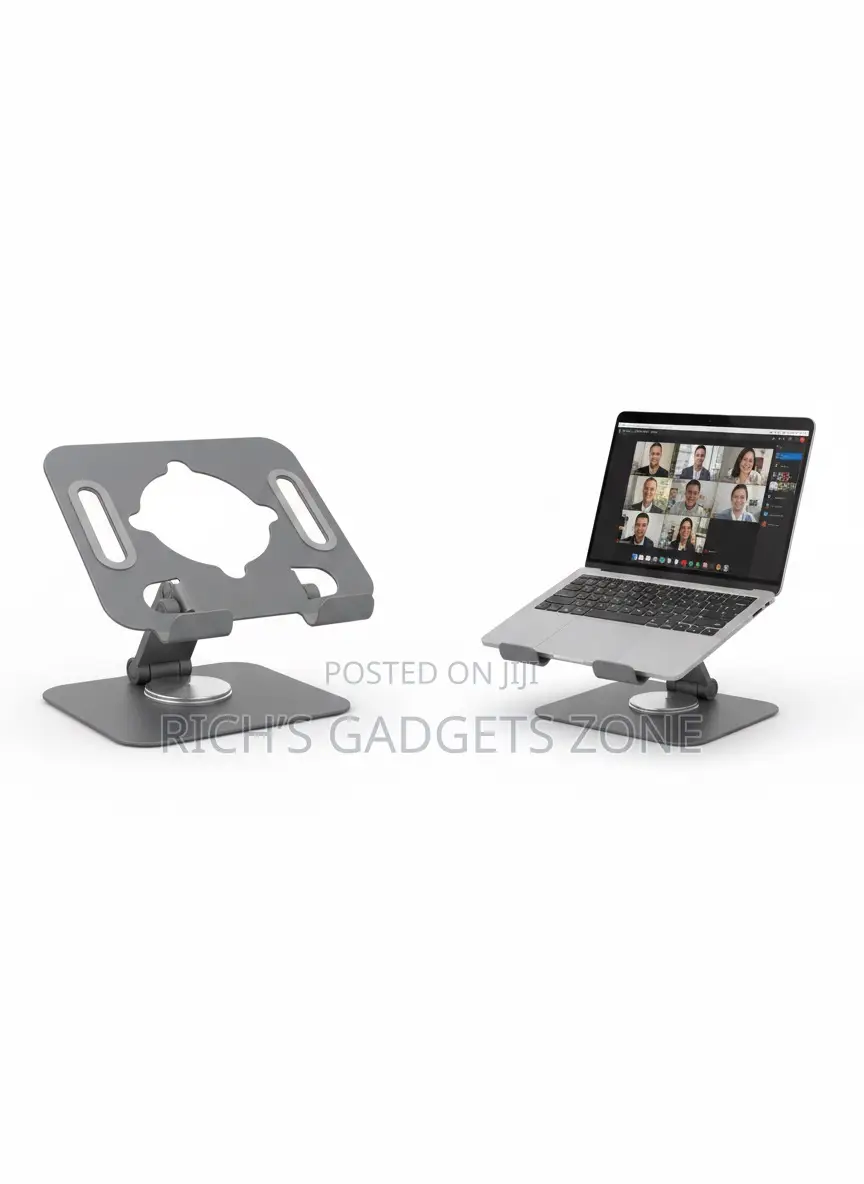 Adjustable 360° Swivel Stand for Laptop and Tablet