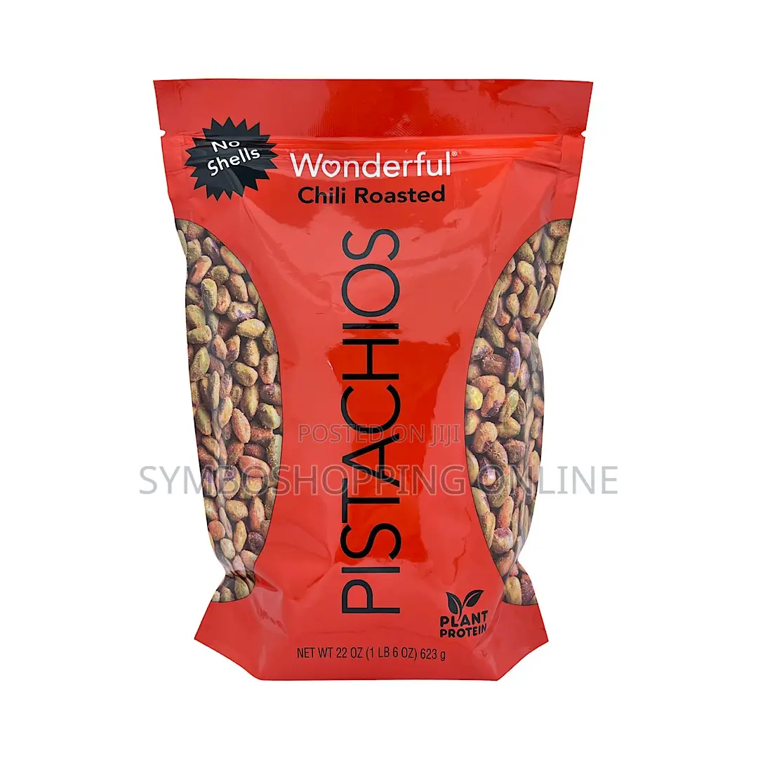Wonderful Chili Roasted Pistachios, 625g