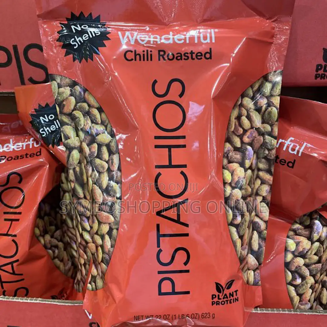 Wonderful Chili Roasted Pistachios, 625g