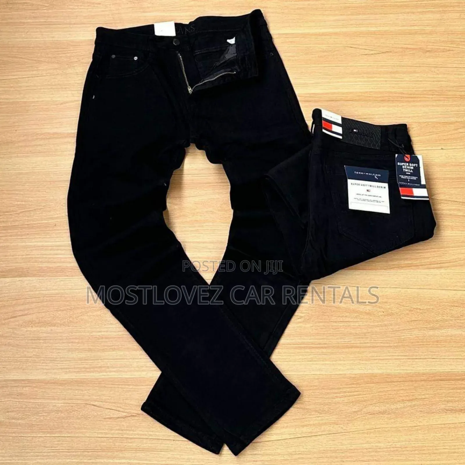 Zara Black Jeans Trousers For Sale In Labadi