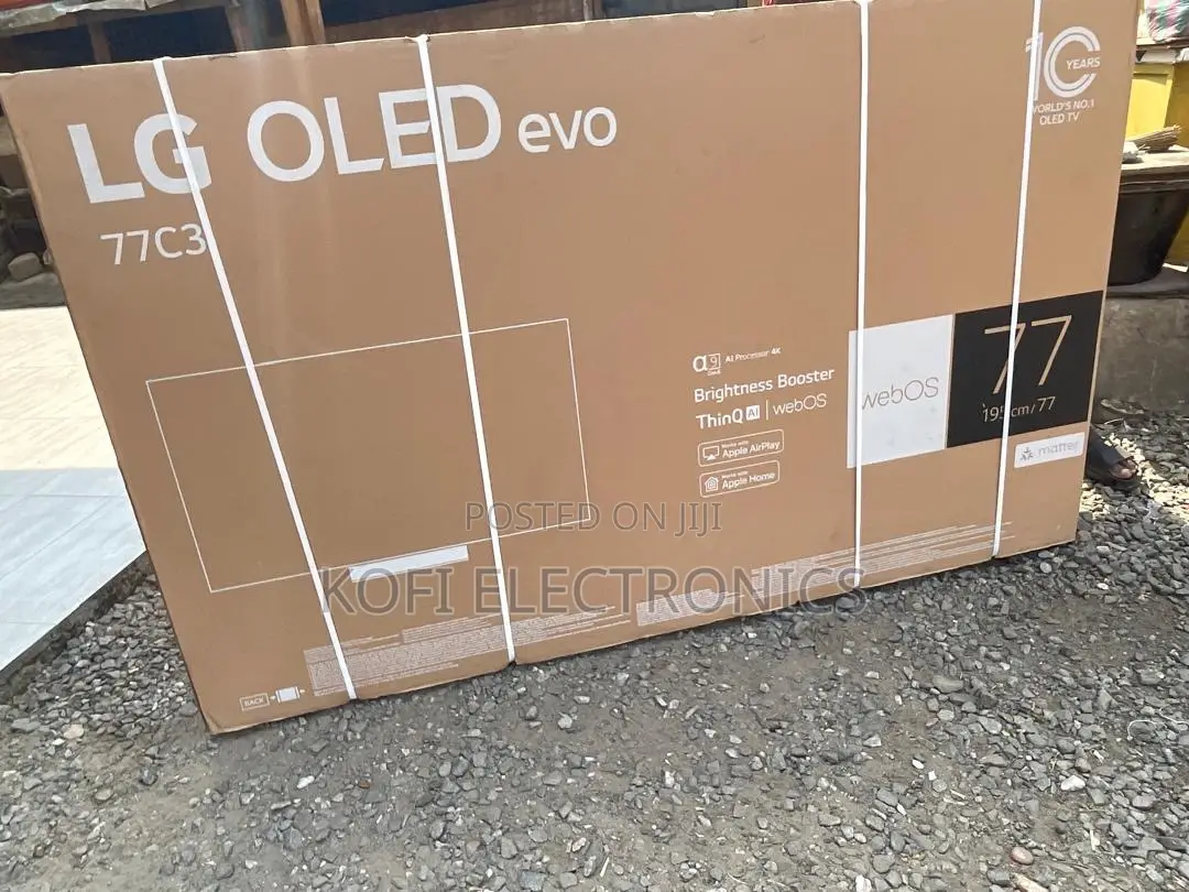 Lg 77” Oled Titanglow Maxscreen Every Frame, Perfected