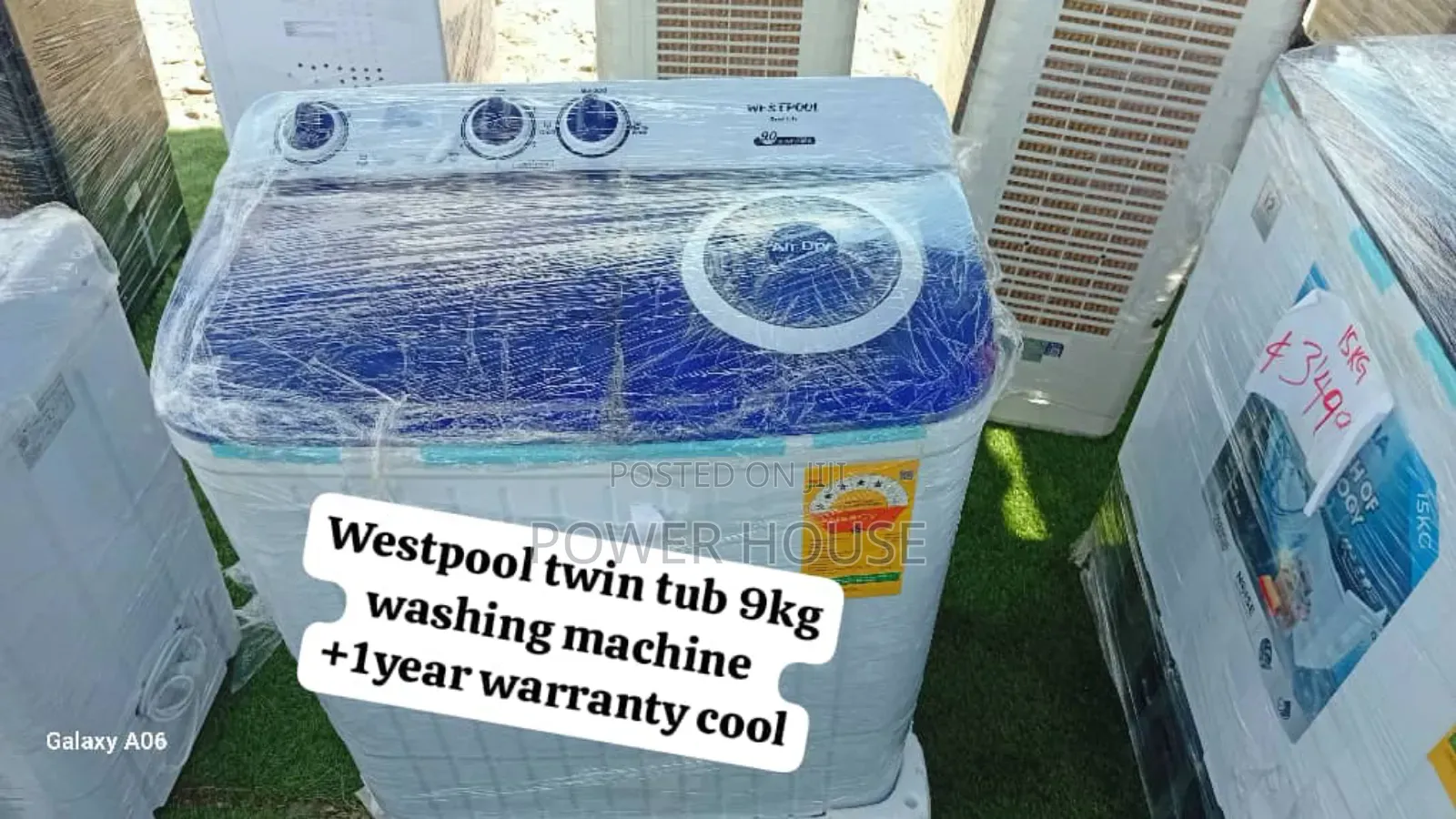 Westpool 9kg Twin Tub Washing Machine