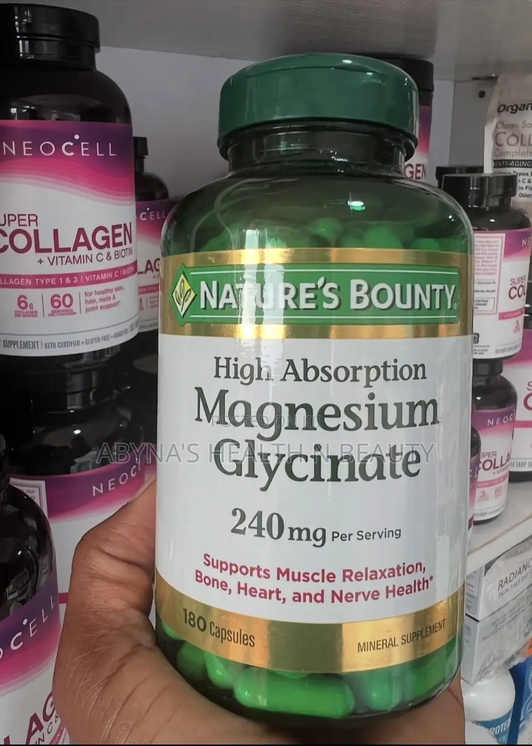 Nature’S Bounty Magneium Glyc
