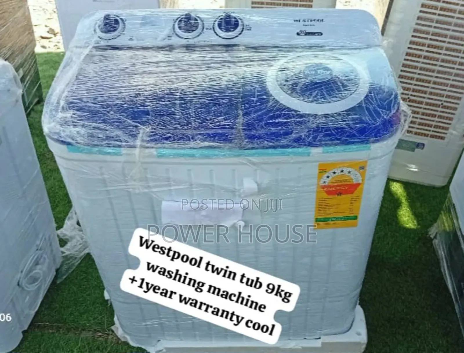 Westpool 9kg Deluxe Twin Tub Washing Machine