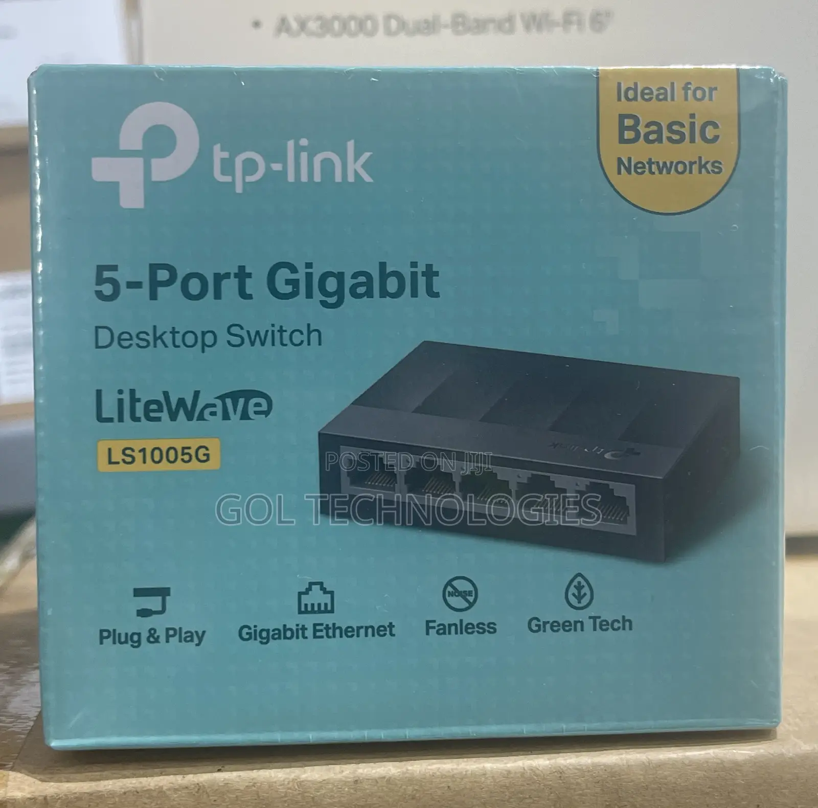Tp Link 5port Gigabit Desktop Switch 100/1000 Fast Ethernet Switch