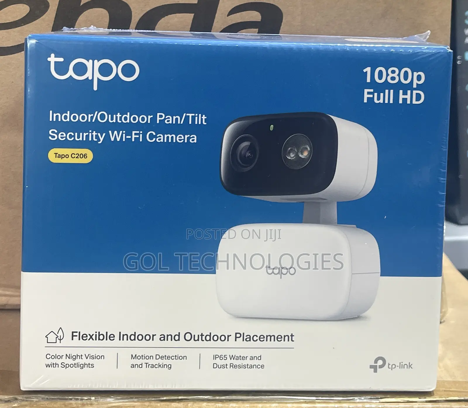 Tp Link Tapo Indoor/Outdoor Pan/Tilt Security Wi-Fi Camera Tapo C206
