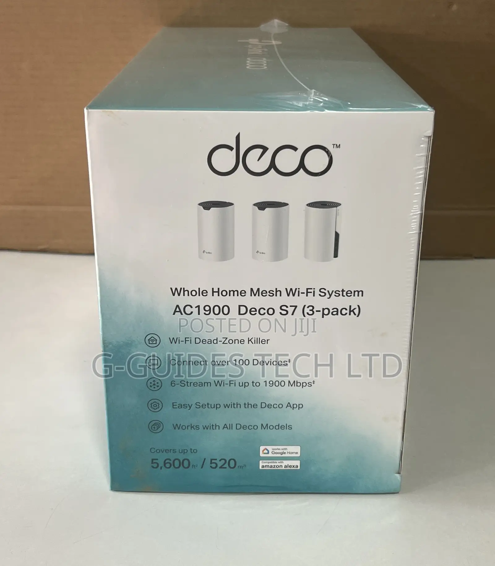 Tp-Link Deco S7 Ac1900 Whole Home Mesh Wi-Fi System 3-Pack